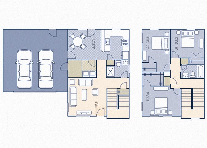 Gunfighter Manor 3x2 1419 sq ft